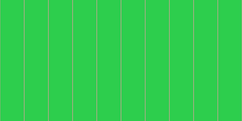 #2dcd4e, #caa393 vertical lines, two pixels wide, seventy-eight pixels apart