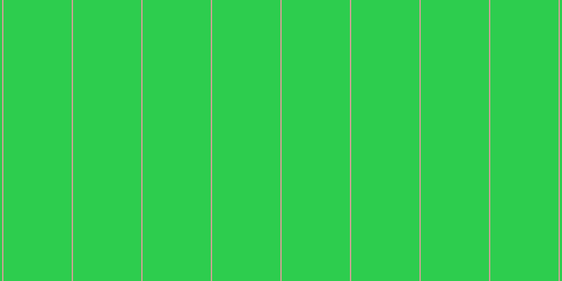#2dcd4e, #caa393 vertical lines, two pixels wide, ninety-seven pixels apart