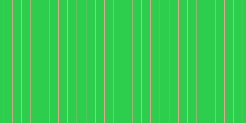 #2dcd4e, #eba393 vertical lines, two pixels wide, twenty-eight pixels apart