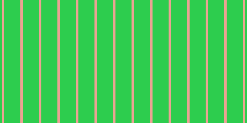 #2dcd4e, #eba393 vertical lines, eight pixels wide, fifty-two pixels apart
