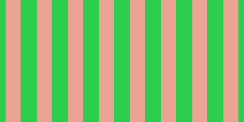 #2dcd4e, #eba393 vertical lines, forty-nine pixels wide, fifty-three pixels apart