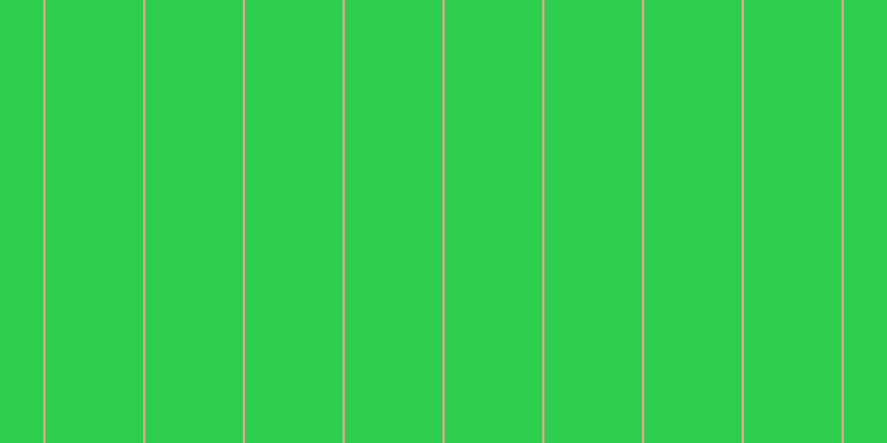 #2dcd4e, #eba393 vertical lines, two pixels wide, eighty-eight pixels apart