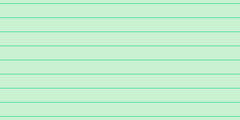 #2dcd4e (25%), #36d393 horizontal lines, two pixels wide, forty-five pixels apart