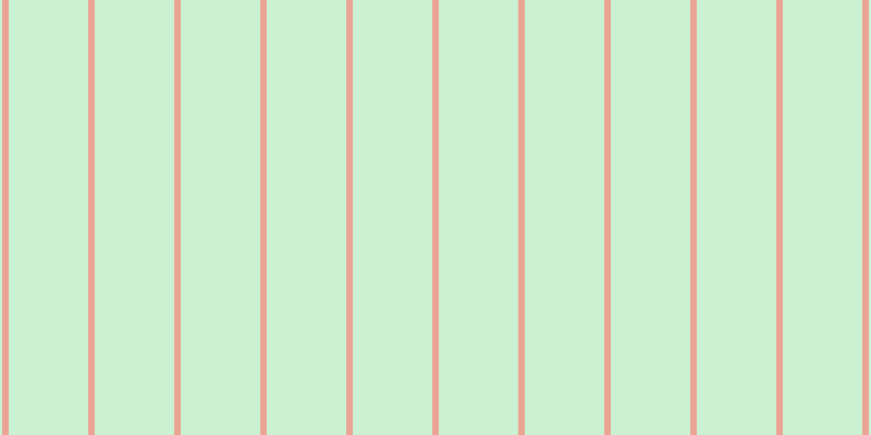 #2dcd4e (25%), #eba393 vertical lines, six pixels wide, seventy-three pixels apart