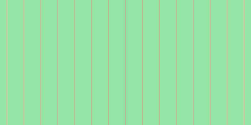 #2dcd4e (50%), #eba393 vertical lines, two pixels wide, fifty-two pixels apart