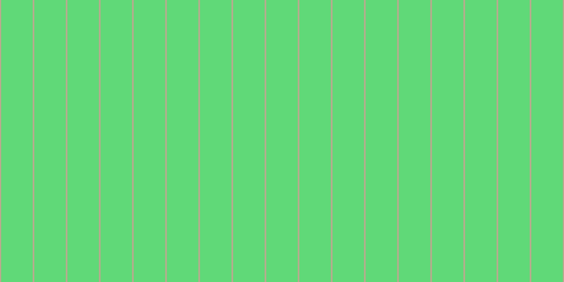 #2dcd4e (75%), #caa393 vertical lines, two pixels wide, forty-five pixels apart