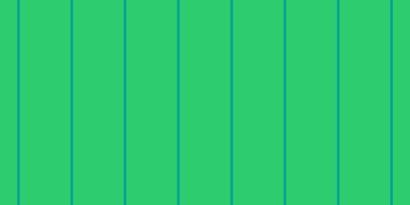 #2dcd6f, #04a393 vertical lines, five pixels wide, ninety-nine pixels apart