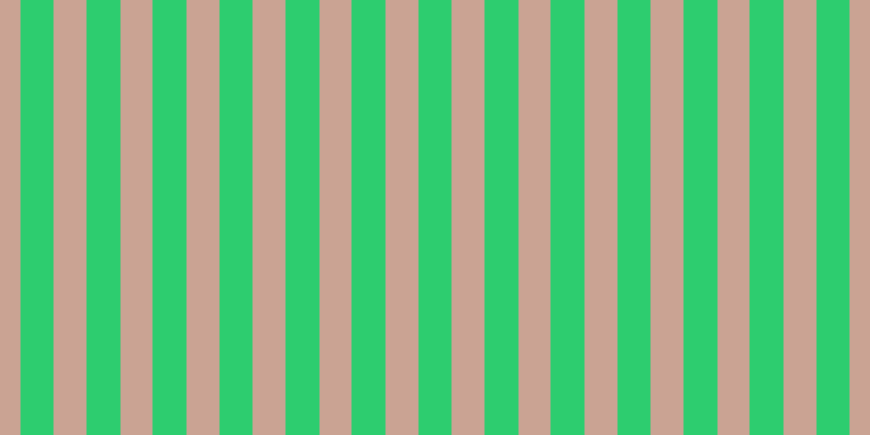 #2dcd6f, #caa393 vertical lines, thirty pixels wide, thirty-one pixels apart