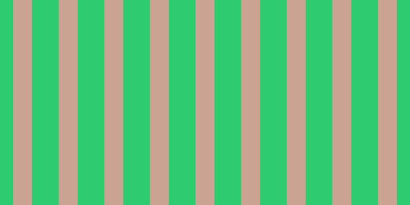 #2dcd6f, #caa393 vertical lines, thirty-seven pixels wide, fifty-two pixels apart