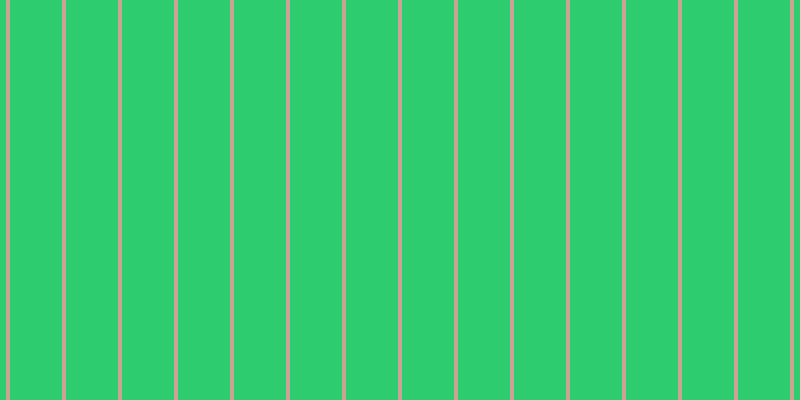 #2dcd6f, #caa393 vertical lines, four pixels wide, fifty-two pixels apart