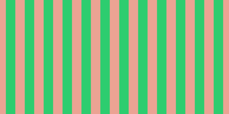 #2dcd6f, #eba393 vertical lines, thirty-three pixels wide, thirty-three pixels apart