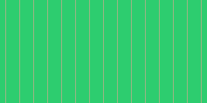 #2dcd6f, #eba393 vertical lines, two pixels wide, fifty-two pixels apart