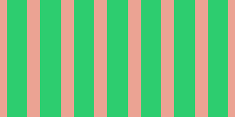 #2dcd6f, #eba393 vertical lines, forty-four pixels wide, seventy pixels apart