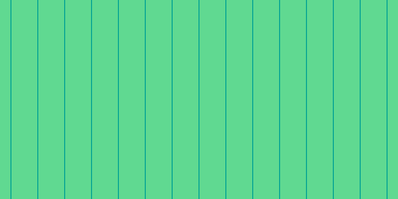 #2dcd6f (75%), #04a393 vertical lines, two pixels wide, fifty-two pixels apart