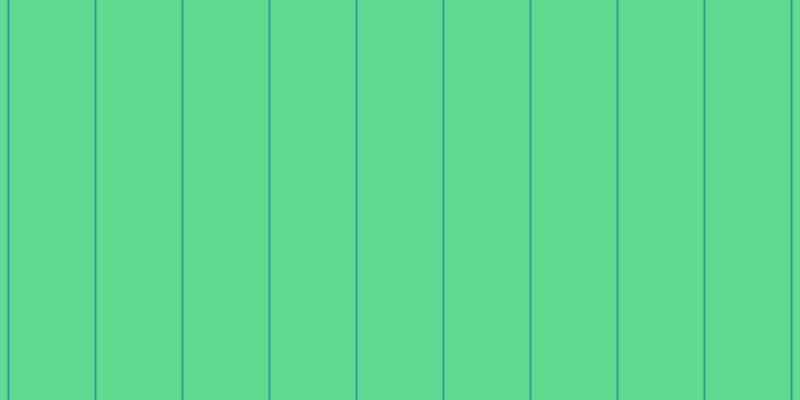 #2dcd6f (75%), #25a393 vertical lines, two pixels wide, eighty-five pixels apart