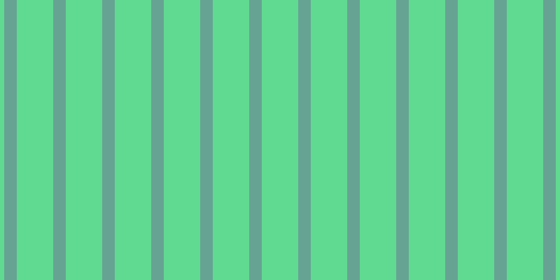 #2dcd6f (75%), #67a393 vertical lines, eighteen pixels wide, fifty-two pixels apart