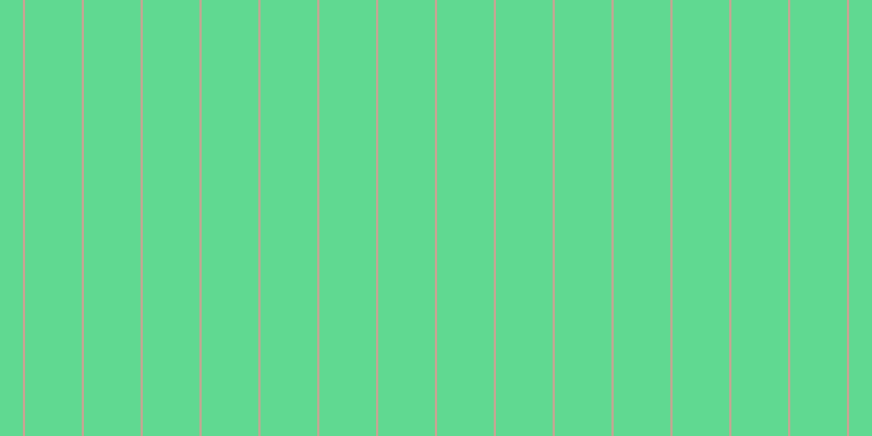 #2dcd6f (75%), #caa393 vertical lines, two pixels wide, fifty-two pixels apart