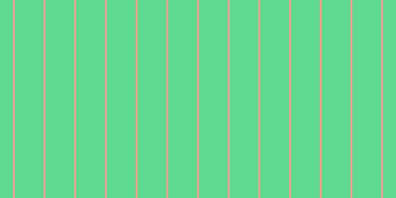 #2dcd6f (75%), #eba393 vertical lines, four pixels wide, fifty-eight pixels apart