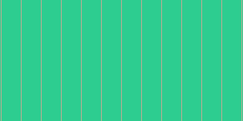 #2dcd90, #eba393 vertical lines, two pixels wide, sixty-four pixels apart