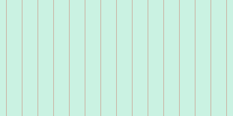 #2dcd90 (25%), #caa393 vertical lines, two pixels wide, fifty-two pixels apart