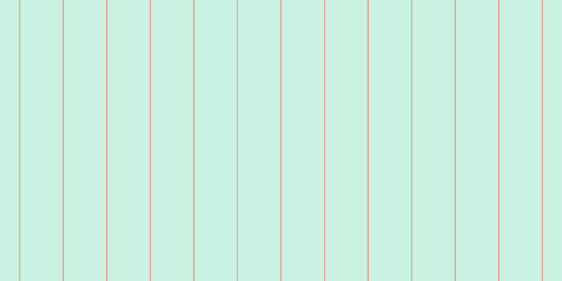 #2dcd90 (25%), #eba393 vertical lines, two pixels wide, sixty pixels apart