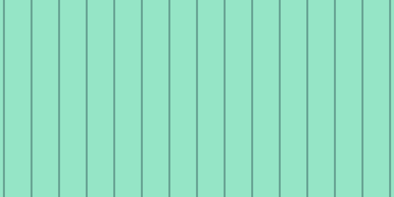 #2dcd90 (50%), #67a393 vertical lines, four pixels wide, fifty-two pixels apart