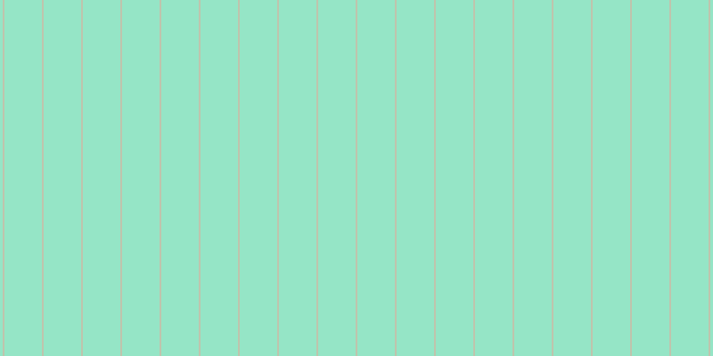 #2dcd90 (50%), #eba393 vertical lines, one pixels wide, forty-three pixels apart