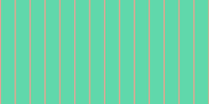 #2dcd90 (75%), #eba393 vertical lines, five pixels wide, fifty-two pixels apart