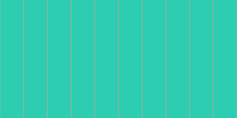 #2dcdb1, #caa393 vertical lines, two pixels wide, seventy-eight pixels apart