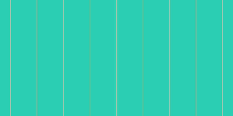 #2dcdb1, #eba393 vertical lines, two pixels wide, eighty-nine pixels apart