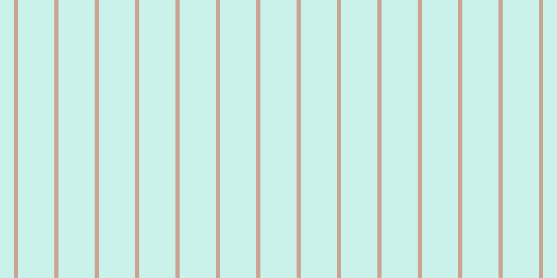 #2dcdb1 (25%), #caa393 vertical lines, six pixels wide, fifty-two pixels apart