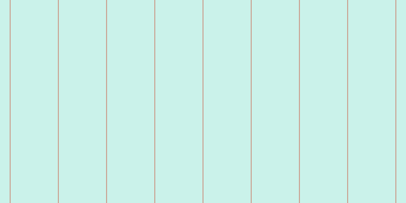 #2dcdb1 (25%), #caa393 vertical lines, two pixels wide, ninety-three pixels apart