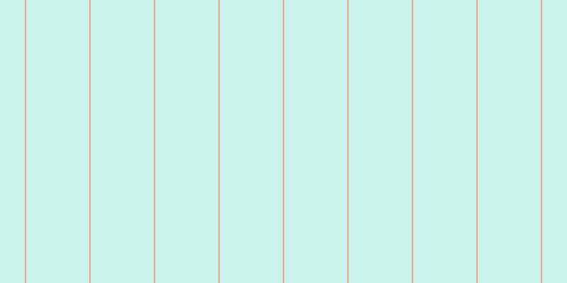 #2dcdb1 (25%), #eba393 vertical lines, two pixels wide, eighty-nine pixels apart
