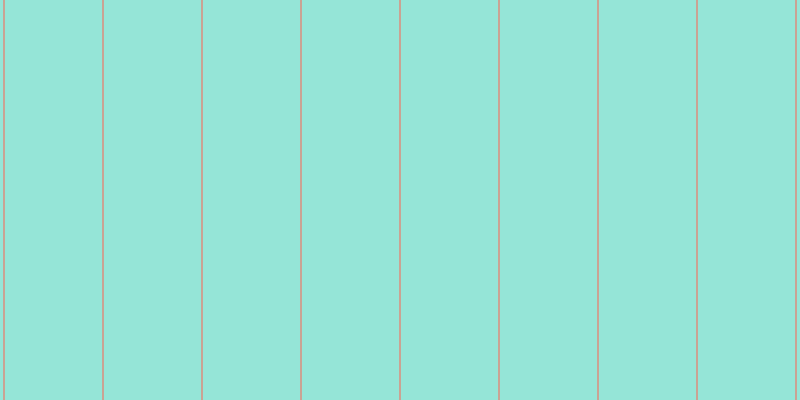 #2dcdb1 (50%), #caa393 vertical lines, two pixels wide, ninety-seven pixels apart
