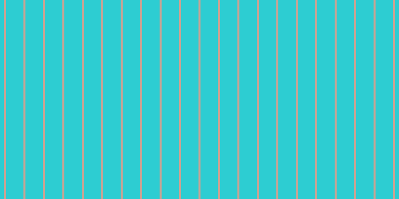 #2dcdd2, #caa393 vertical lines, four pixels wide, thirty-five pixels apart