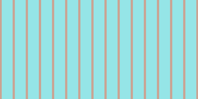 #2dcdd2 (50%), #caa393 vertical lines, nine pixels wide, forty-four pixels apart