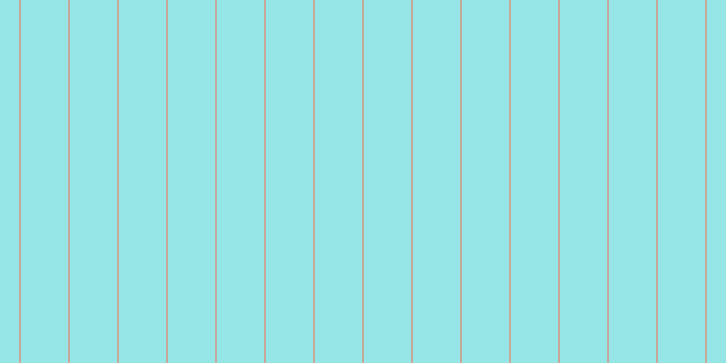 #2dcdd2 (50%), #caa393 vertical lines, two pixels wide, fifty-two pixels apart