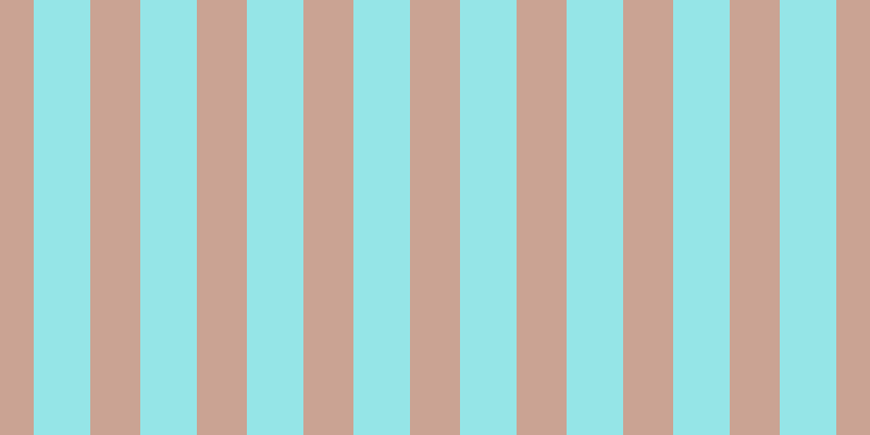 #2dcdd2 (50%), #caa393 vertical lines, forty-six pixels wide, fifty-two pixels apart