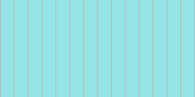 #2dcdd2 (50%), #caa393 vertical lines, two pixels wide, fifty-five pixels apart