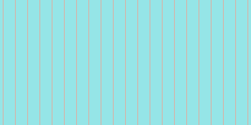 #2dcdd2 (50%), #eba393 vertical lines, two pixels wide, thirty-seven pixels apart