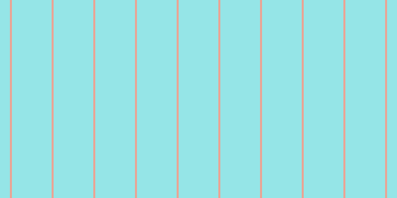 #2dcdd2 (50%), #eba393 vertical lines, four pixels wide, eighty pixels apart