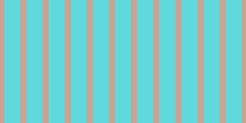 #2dcdd2 (75%), #caa393 vertical lines, twenty pixels wide, fifty-two pixels apart