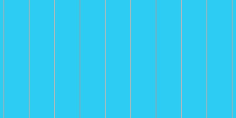 #2dcdf3, #eba393 vertical lines, two pixels wide, eighty-four pixels apart
