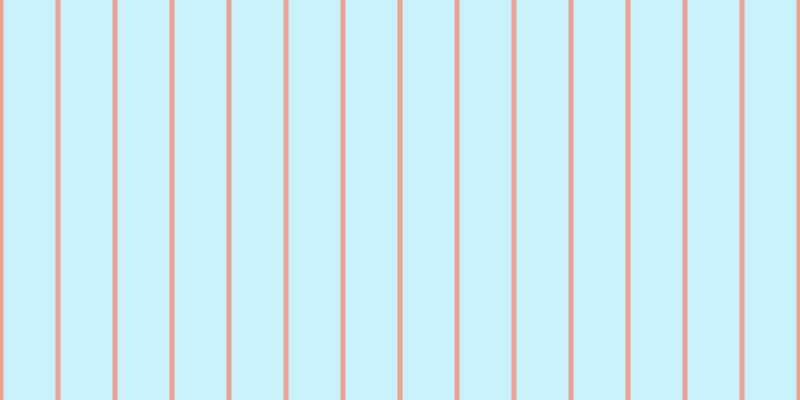 #2dcdf3 (25%), #eba393 vertical lines, five pixels wide, fifty-two pixels apart