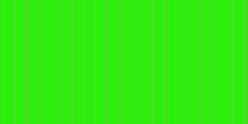 #2dee0c, #caa393 vertical lines, one pixels wide, thirty-six pixels apart
