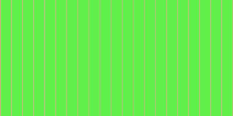 #2dee0c (75%), #eba393 vertical lines, two pixels wide, thirty-six pixels apart