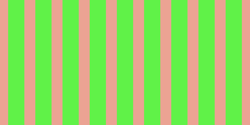 #2dee0c (75%), #eba393 vertical lines, thirty-five pixels wide, fifty-two pixels apart