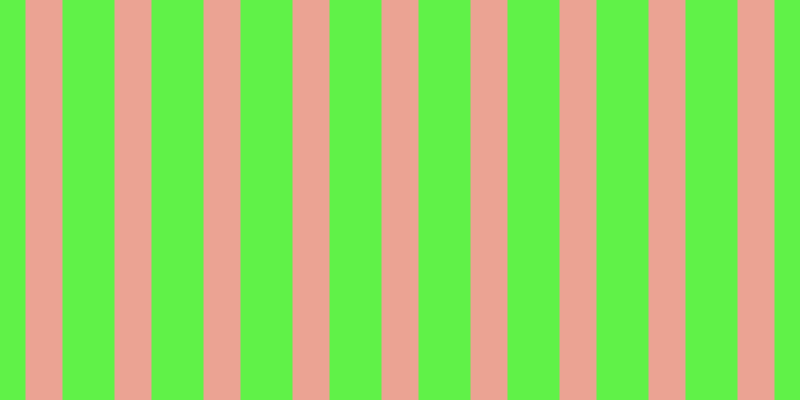 #2dee0c (75%), #eba393 vertical lines, thirty-seven pixels wide, fifty-two pixels apart