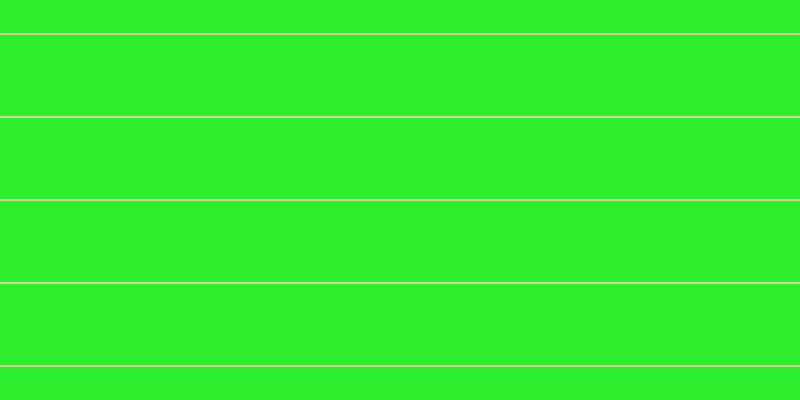 #2dee2d, #dbd393 horizontal lines, two pixels wide, eighty-one pixels apart