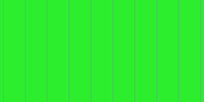 #2dee2d, #67a393 vertical lines, two pixels wide, eighty-four pixels apart